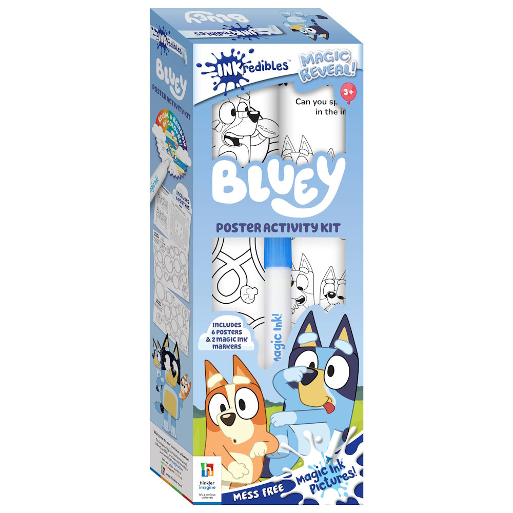 Inkredibles Poster Activity Kit - Bluey