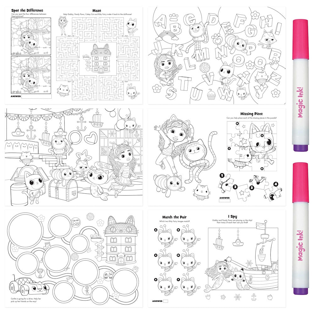 Inkredibles Poster Activity Kit - Gabby's Dollhouse