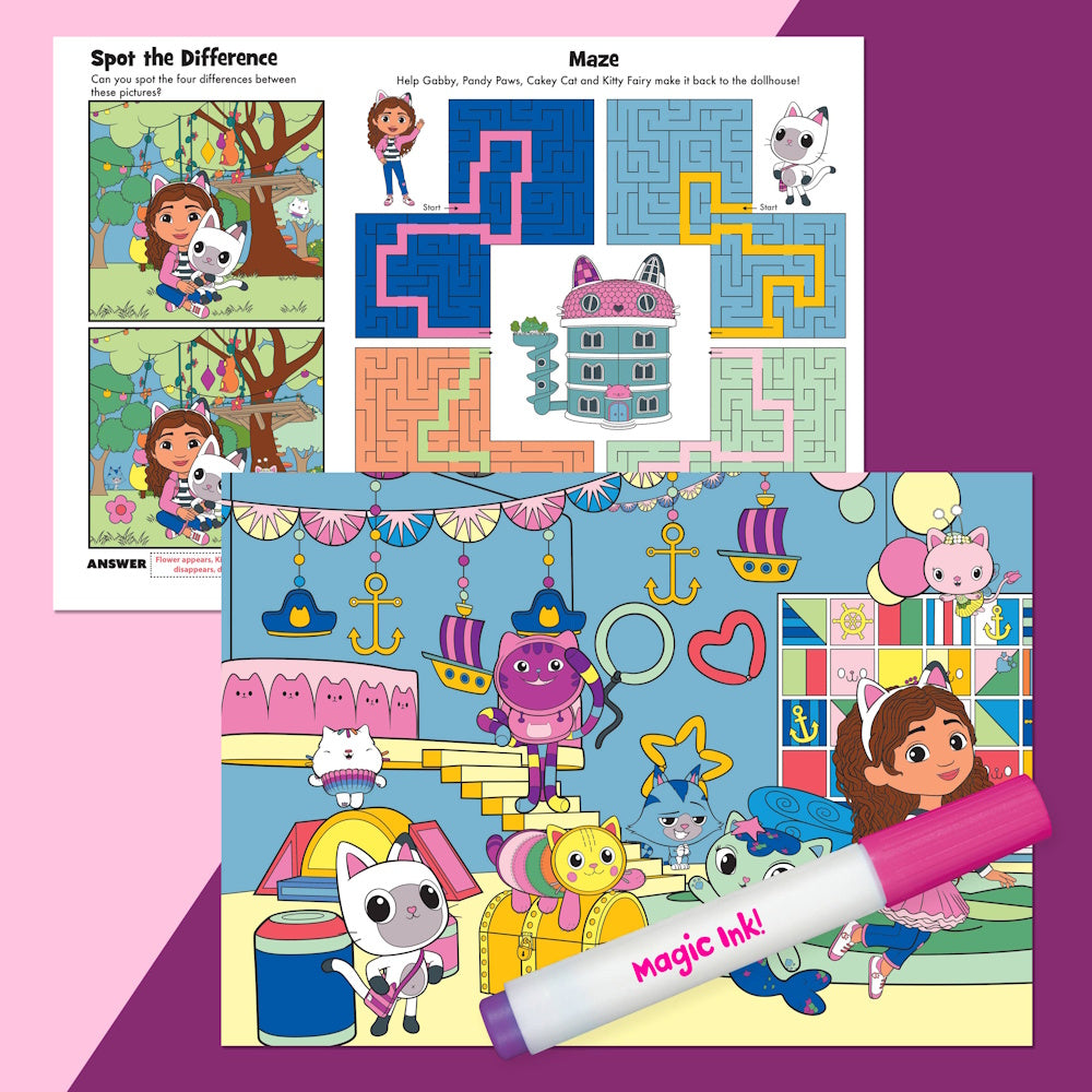 Inkredibles Poster Activity Kit - Gabby's Dollhouse