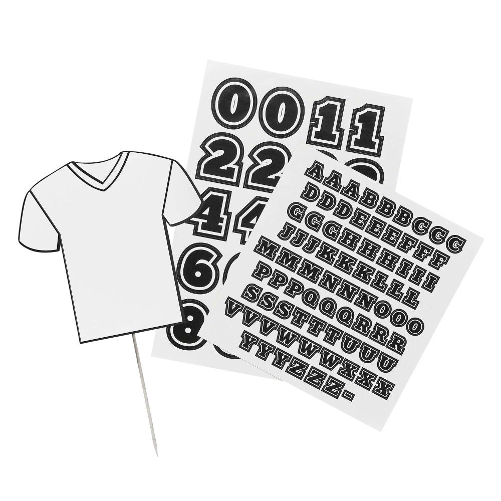 It's a Goal Football Shirt Customisable Cake Topper