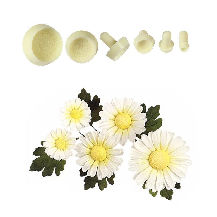 JEM Daisy Centre Stamps Set of 6