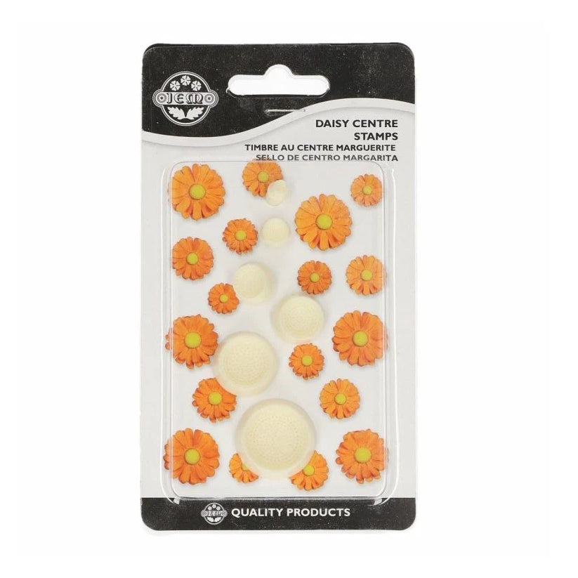 JEM Daisy Centre Stamps Set of 6