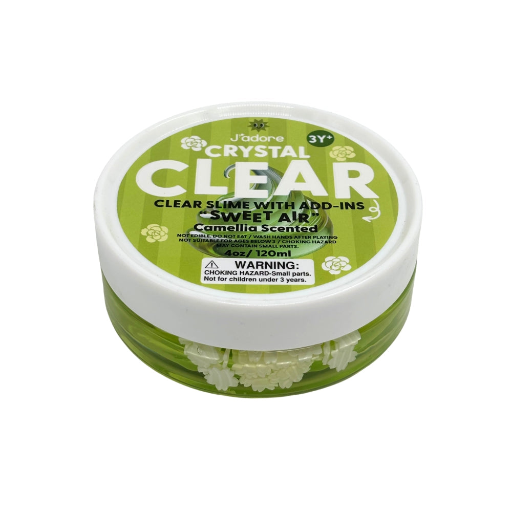 J'adore Scented Crystal Clear Slime with Add Ins