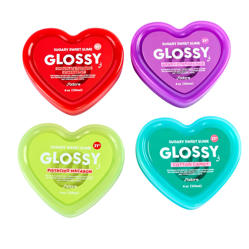 J'adore Glossy Heart Slime