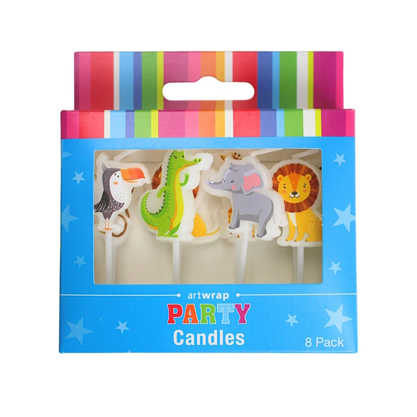 Jungle Candles 8pk