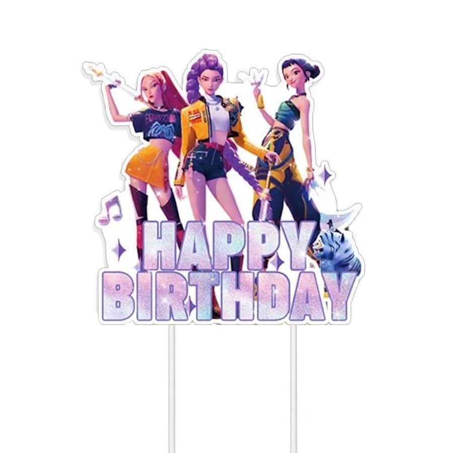 KPop Demon Hunters Cake Topper