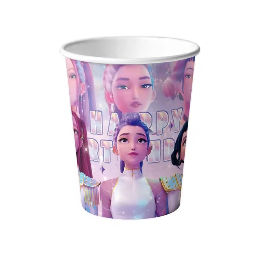 KPop Demon Hunters Cups 10pk