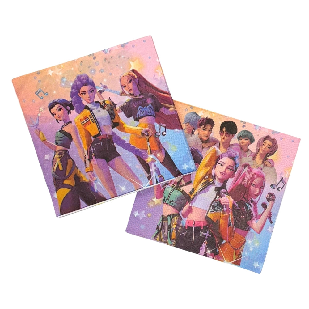 KPop Demon Hunters Lunch Napkins 20pk