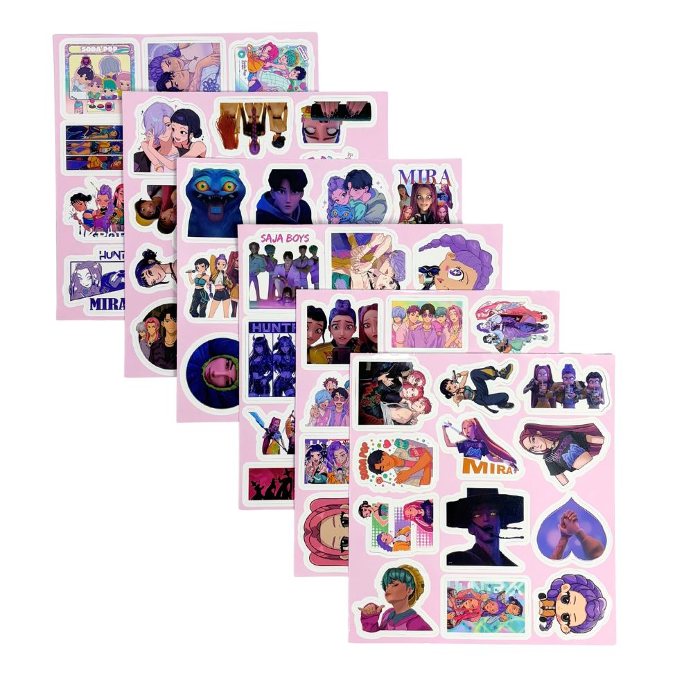 KPop Demon Hunters Stickers 24pk