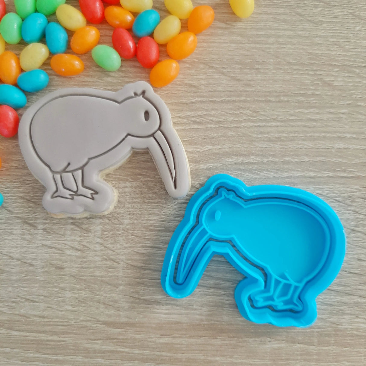 Kiwi Cookie Cutter & Embosser