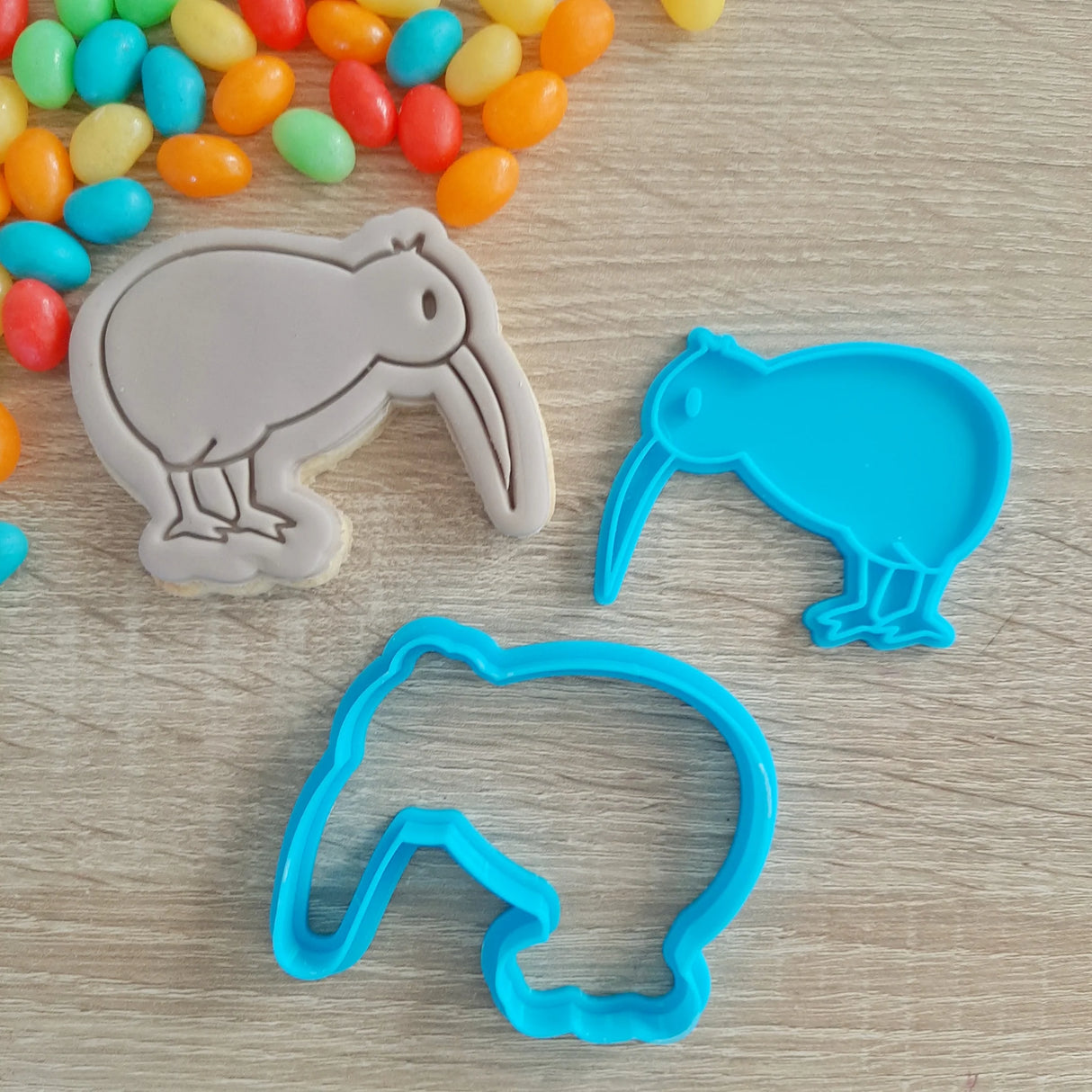 Kiwi Cookie Cutter & Embosser