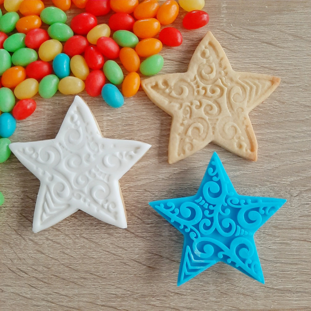 Koru Star Cookie Cutter & Embosser