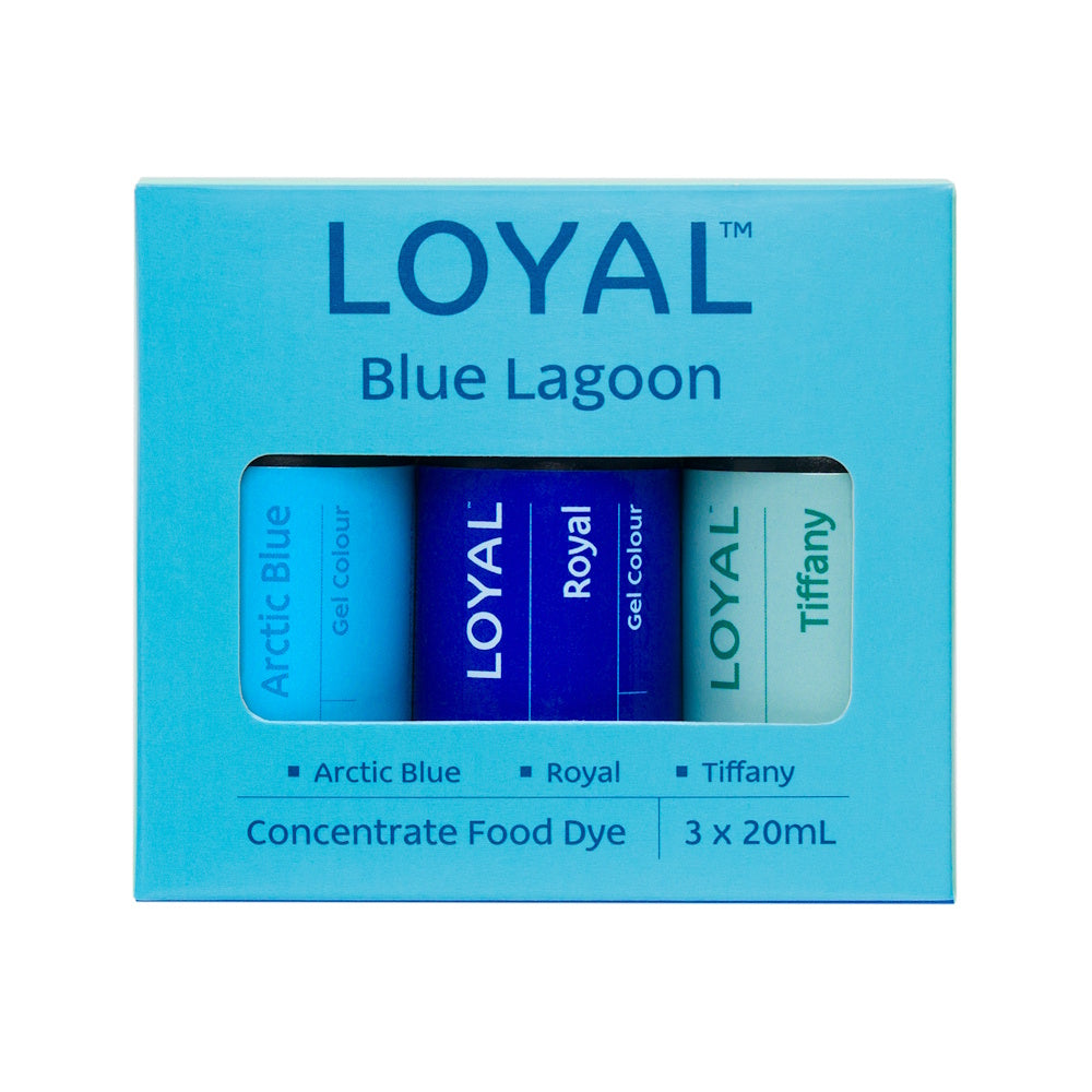 LOYAL Gel Colours 3pk - Blue Lagoon