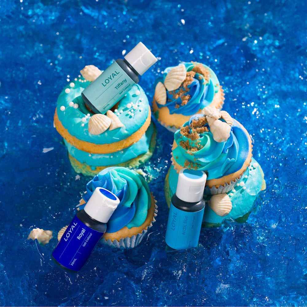 LOYAL Gel Colours 3pk - Blue Lagoon