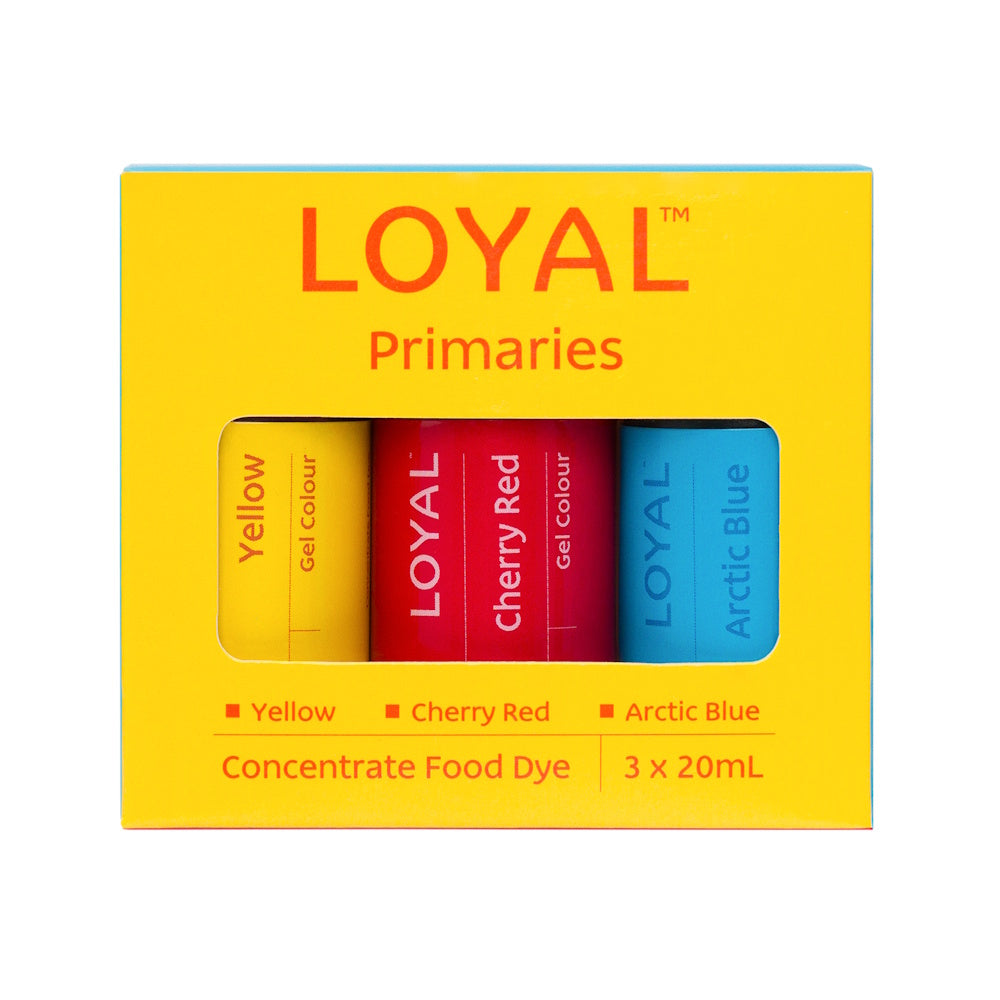 LOYAL Gel Colours 3pk - Primaries