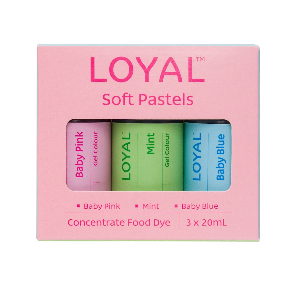 LOYAL Gel Colours 3pk - Soft Pastels