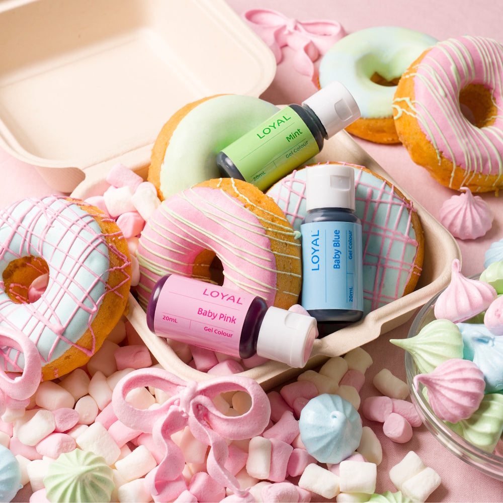 LOYAL Gel Colours 3pk - Soft Pastels