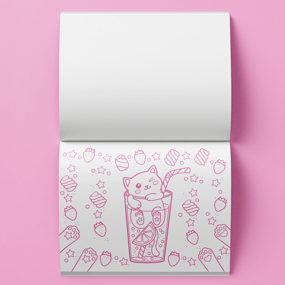 Kaleidoscope Lap Desk Colouring Set - Sweet Treats