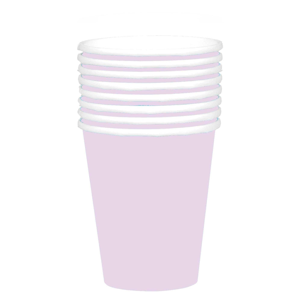 Large Paper Cups 20pk - Lilac