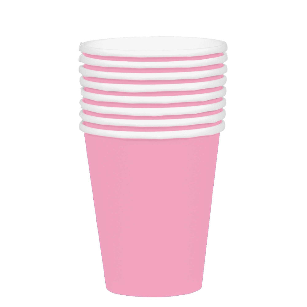 Large Paper Cups 20pk - New Pink