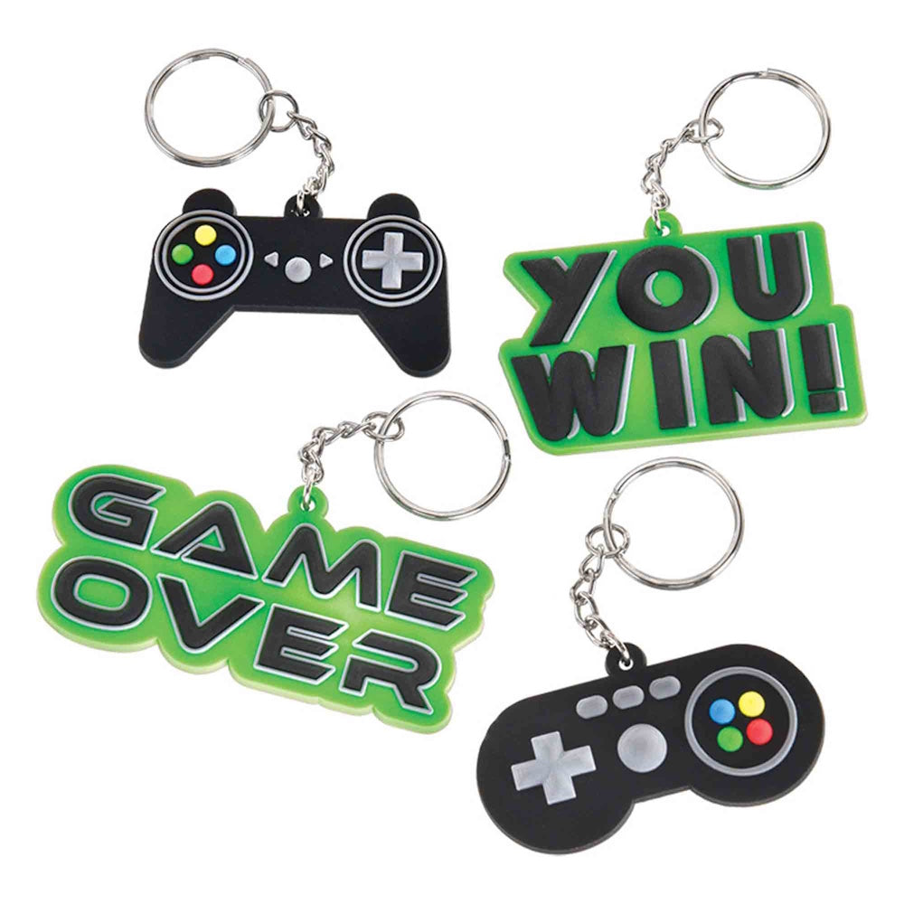 Level Up Keychains 8pk