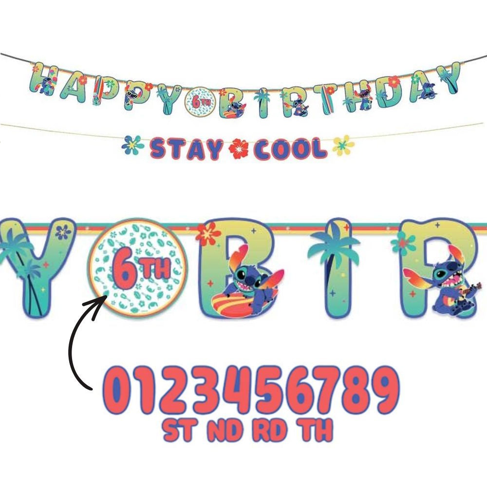 Lilo & Stitch Add An Age Banner Set