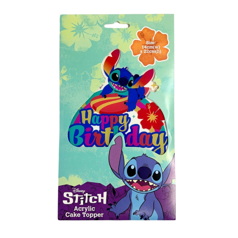 Lilo & Stitch Acrylic Cake Topper