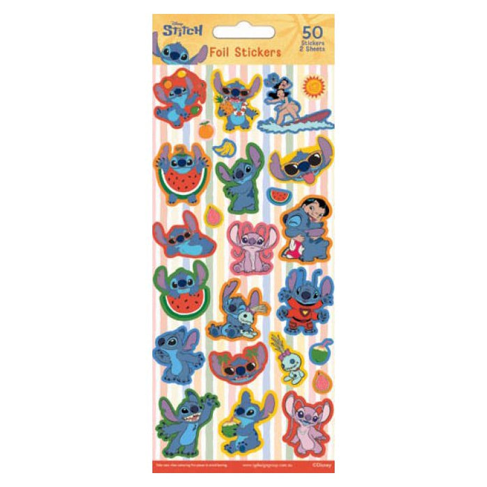 Lilo & Stitch Foil Stickers