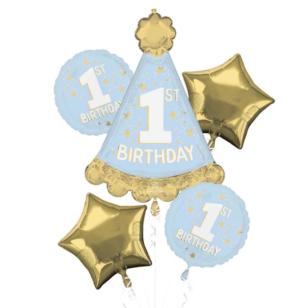 Little Mister One-derful Foil Balloon Bouquet