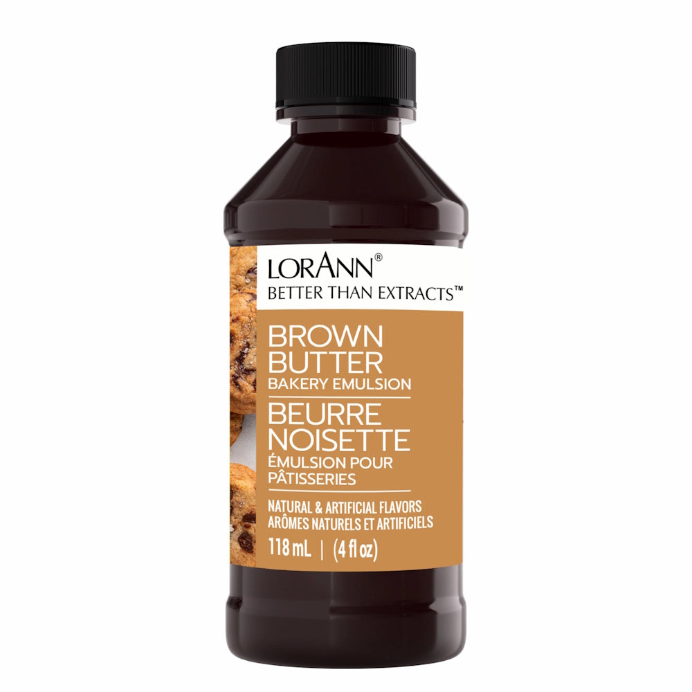 LorAnn Bakery Emulsion - Brown Butter 4oz