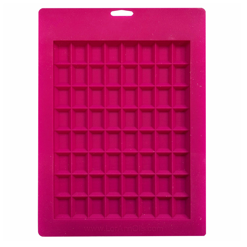 LorAnn Silicone Candy Mould - Rectangle Break-Up Candies