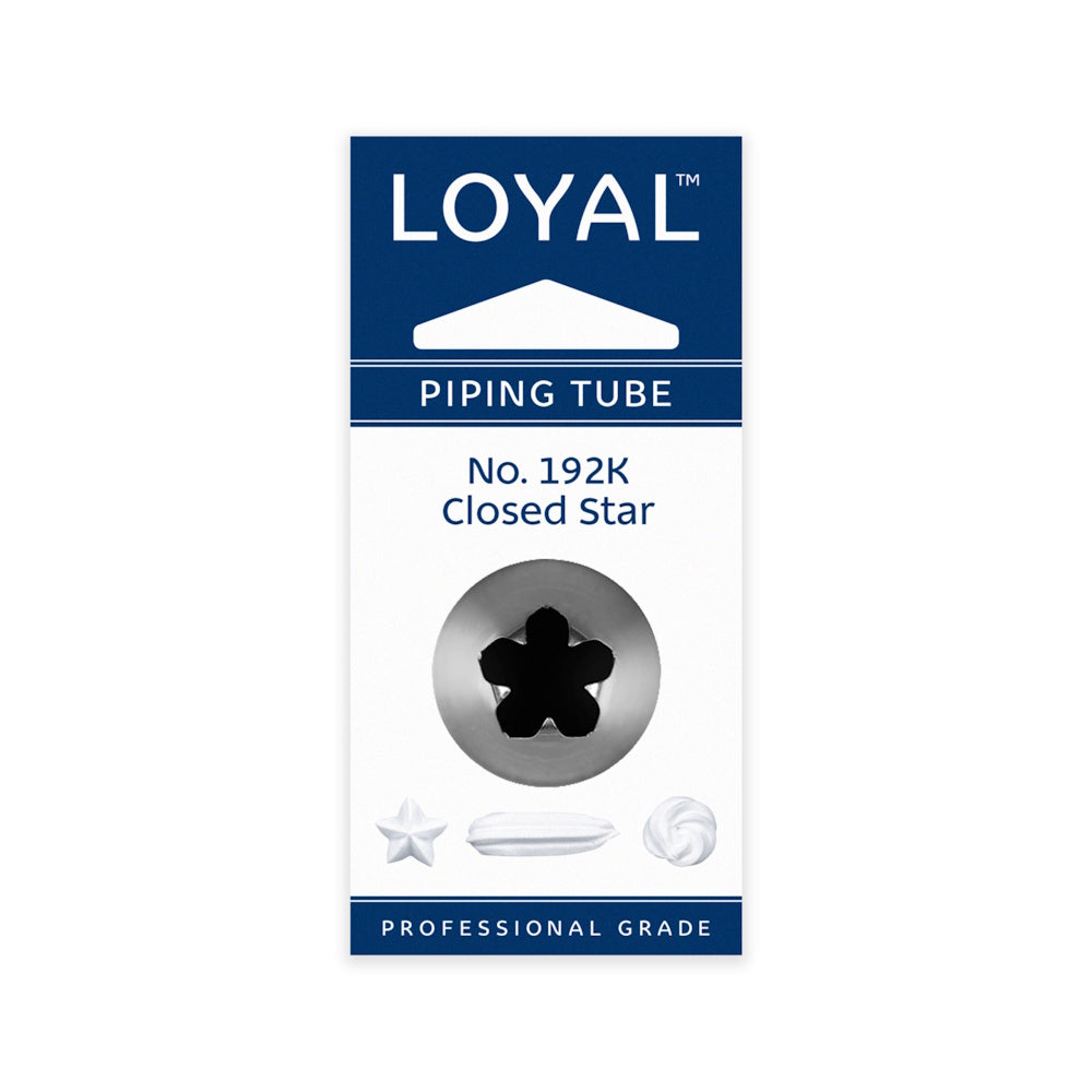 Loyal Closed Star Piping Tip #192K