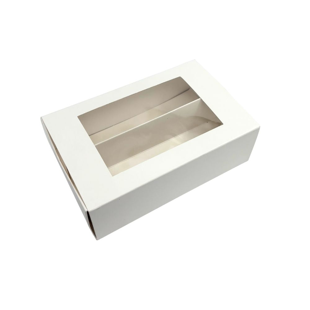 Macaron Box with Window - 12 Macarons (2 x 6)