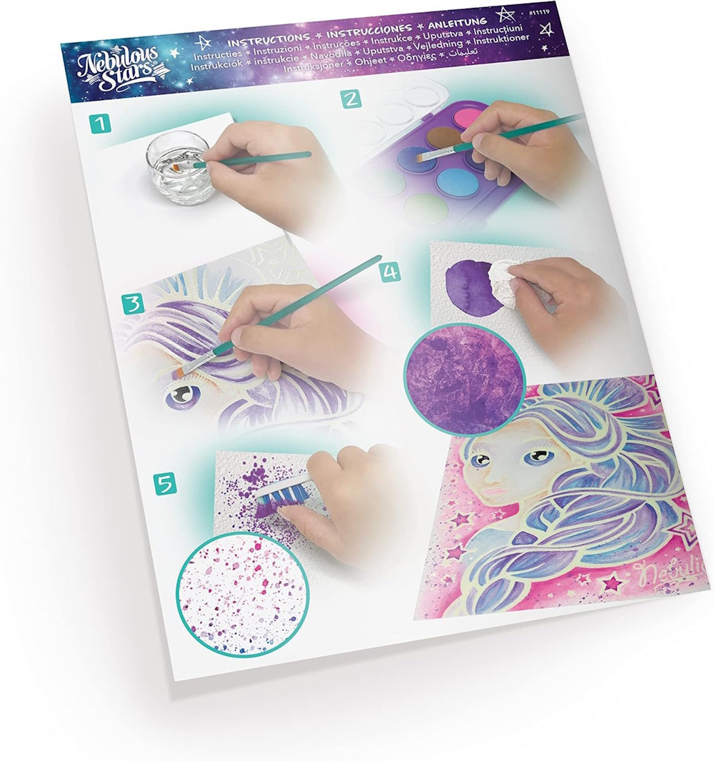 Nebulous Stars - Magic Watercolour: Nebulia