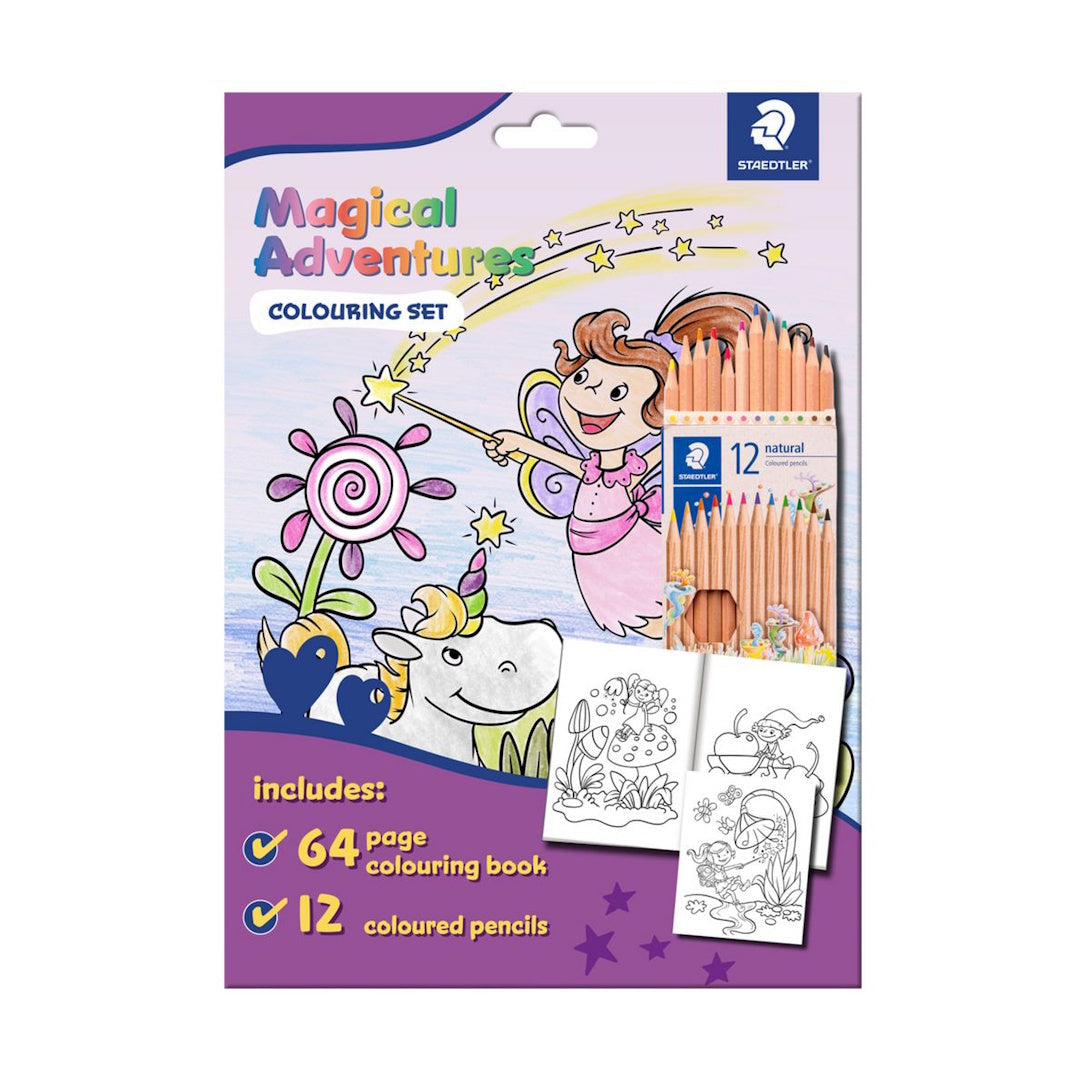 Staedtler Colouring Book Set - Magical Adventures