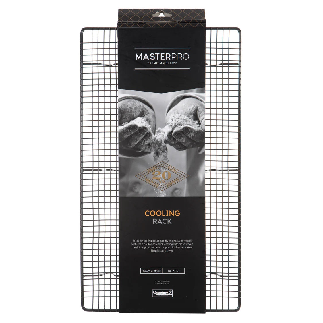 MasterPro Non-Stick Cake Cooling Rack (46cm x 26cm)