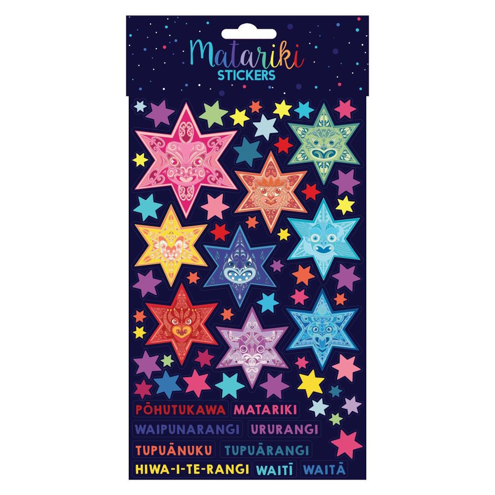 Matariki Star Cluster Stickers