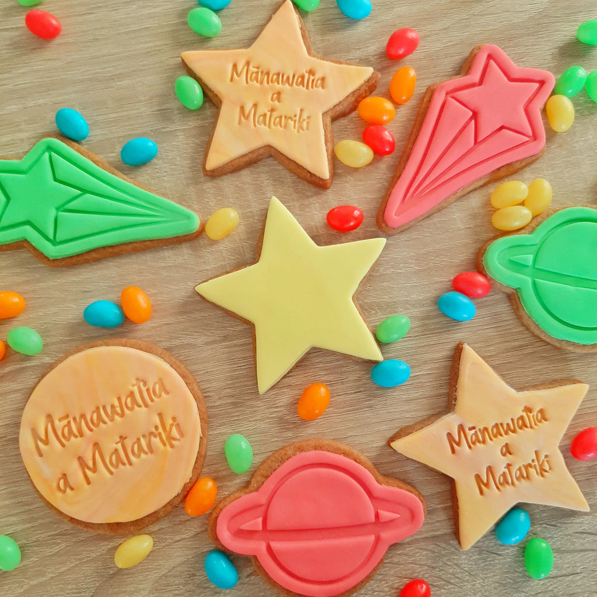 Matariki Star Cookie Cutter & Embosser