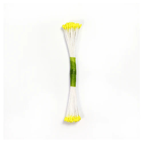 Medium Plain Stamens - Lemon Yellow