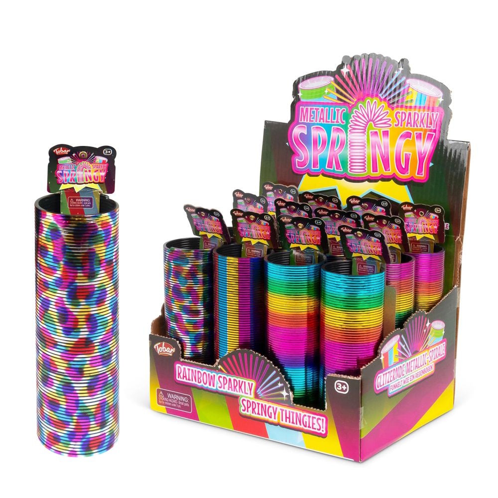 Metallic Sparkly Springy