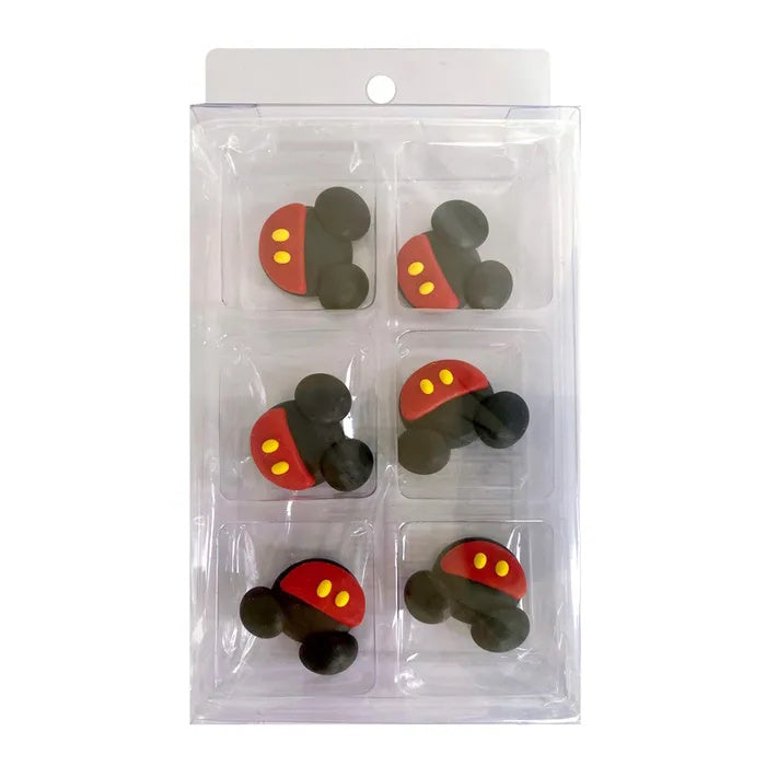 Sugar Icing Decorations 6pk - Mickey