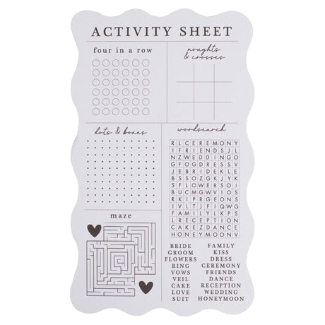 Midsummer Mr & Mrs Activity Sheets