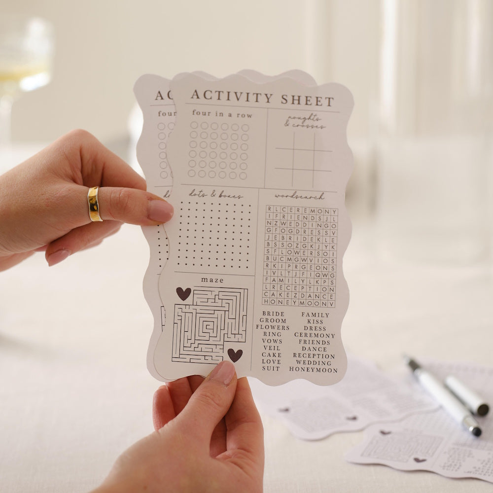 Midsummer Mr & Mrs Activity Sheets