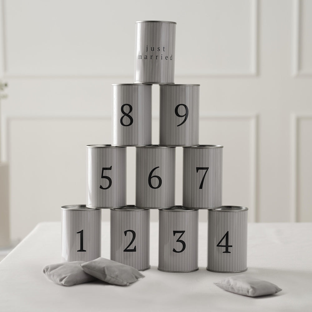 Midsummer Mr & Mrs Tin Can Alley Game