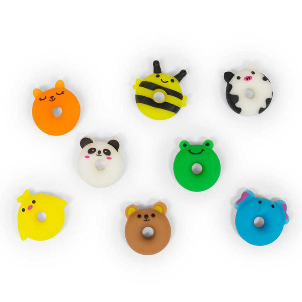 Mini Animal Donut Mochi 3pk Assorted