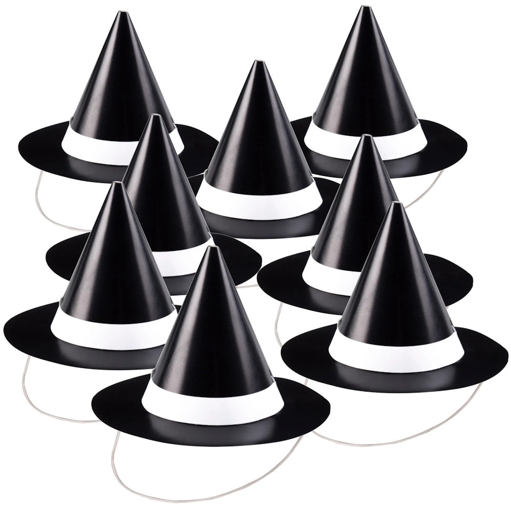 Mini Witch Party Hats 8pk