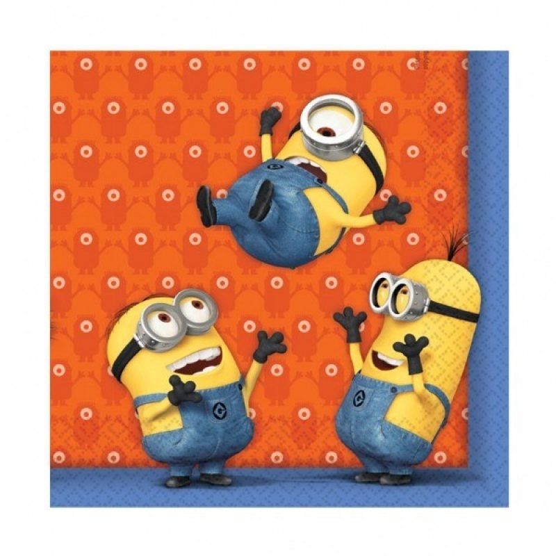 Minions Mayhem Lunch Napkins 16pk