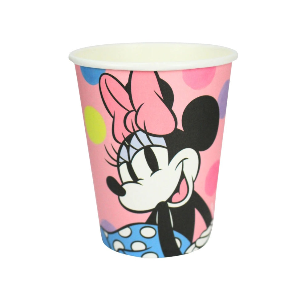 Minnie Mouse Polka Dot Cups 8pk