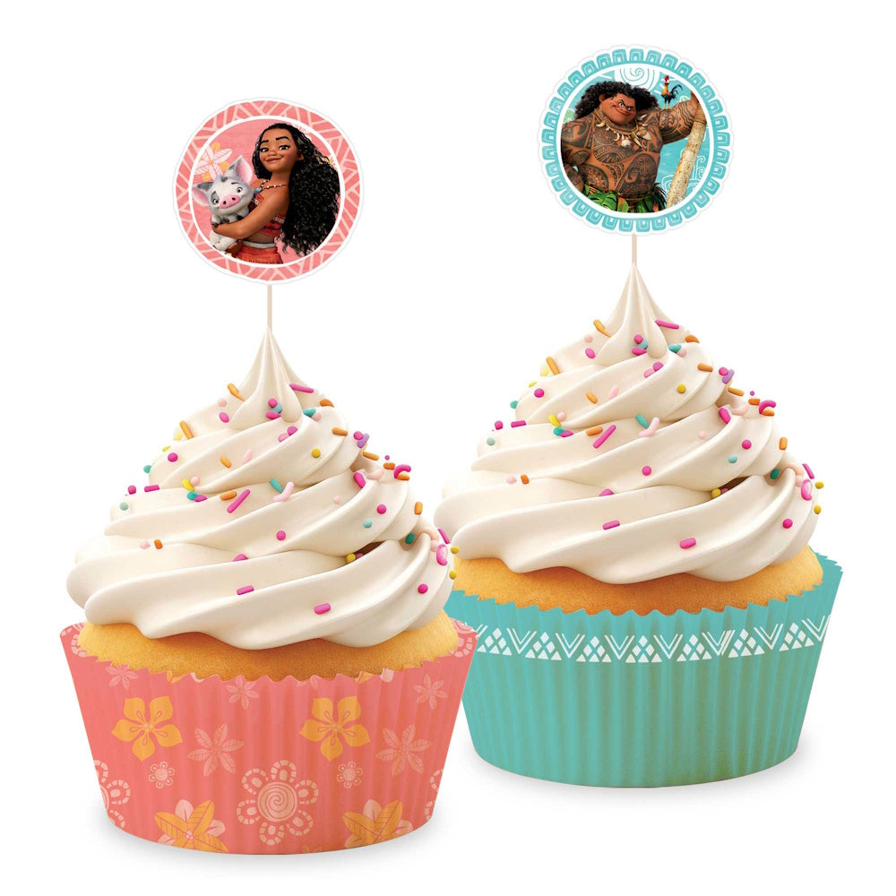 Moana Cupcake Decorating Kit