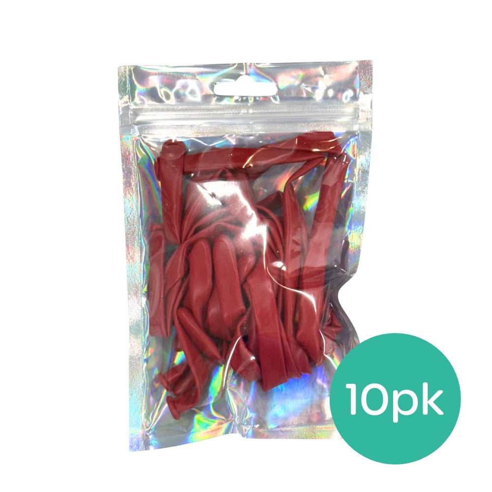 Modelling Balloons 10pk - Red